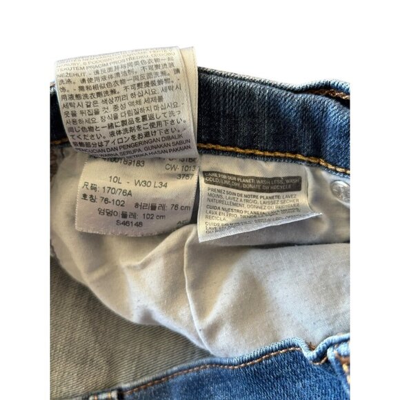 Levi's 505 Straight Leg Mens Jeans - Picture 6 of 8